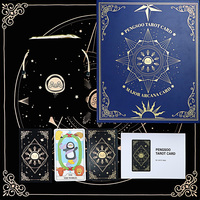 Imprimé personnalisé Oracle Deck carte d'affirmation de motivation inspirante carte de Tarot boîte en fer blanc