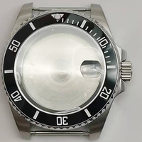 Yüksek kaliteli tarih takvimi 41mm paslanmaz çelik kasa 3135 hareket dalış izle parçaları dahil değil kayış ve çerçeve