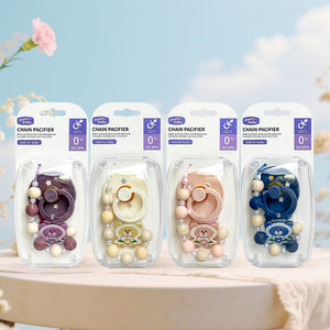 Nouvelle sucette pour bébé, nourrisson de 0 à 12 <span class=keywords><strong>mois</strong></span>, anneau de dentition de qualité alimentaire, super doux, durable, sans BPA, motif de dessin animé - Product Image 1