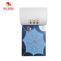 Libro de Cuentos de Tapa Blanda para Aprendizaje Temprano, Impresión Offset Personalizada, Encuadernación Perfecta, Papel Recubierto, Cartón Laminado