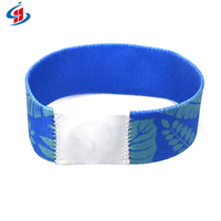 Bracelets en tissu élastique RFID NFC 13.56MHz personnalisés pour les bracelets de festivals de contrôle d'accès