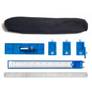Woodworking Handle Punching Locator Hole Punch Jig <b>Tool</b> Drill Guide Cabinet Hardware Jig ABS Plastic OEM/ODM DIY Industrial - Product Image 3
