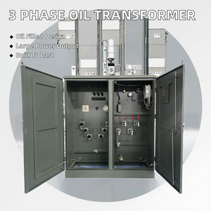 Transformateur de distribution triphasé monté sur socle ZGS, rempli, 750 kVA, 112,5 kVA, 150 kVA, 3000 kVA, 6000 kVA, norme IEC60076 ISO, fabrication ZGS - Product Image 1