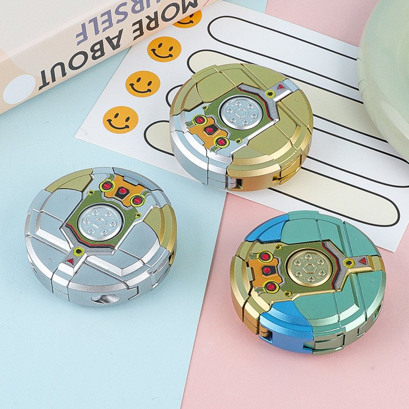 Robot gyroscopique transformable - Couleur aléatoire [sachet]