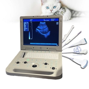 Mesin <span class=keywords><strong>Ultrasound</strong></span> <span class=keywords><strong>Laptop</strong></span> Digital penuh, pemindai <span class=keywords><strong>Ultrasound</strong></span> B/W untuk kehamilan hewan peliharaan dengan Probe - Product Image 1