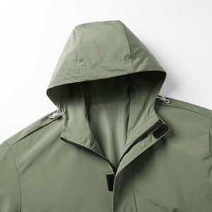 Veste homme 2025 printemps-automne nouvelle collection tendance coupe ample style utilitaire coupe-vent imperméable à capuche pour l'alpinisme – Vente flash - Product Image 5