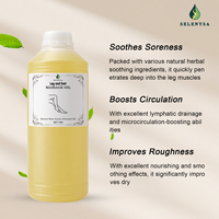 Huile de massage pour les jambes et les pieds en vrac, 100% pure et fraîche, de haute qualité, nourrissante, pour les soins de santé