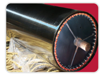 Mesin Transfer Panas Rotary 1.9m yang Mudah Dioperasikan dengan Drum 610mm