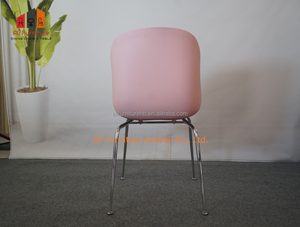 Chaise <span class=keywords><strong>de</strong></span> salle à manger nordique en PP, chaise d'appoint décorative en plastique avec pieds en métal, support robuste, vente directe usine pour café, <span class=keywords><strong>bistrot</strong></span>, espace repas - Product Image 5
