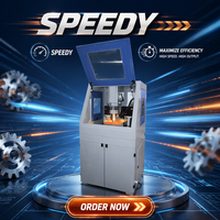 SUDA SD-3025z Mini Grabador CNC Rápido con Estructura Delicada de Hierro Fundido Integral, Larga Vida Útil