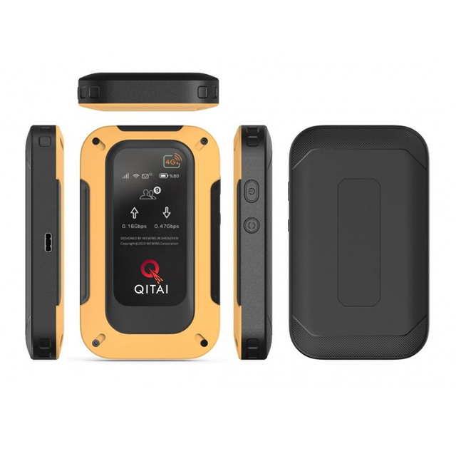 African Market Hot Selling M48 CAT6 MiFi ESIM LTE-A 4000mAh Battery 1200Mbps 4G Mobile Router