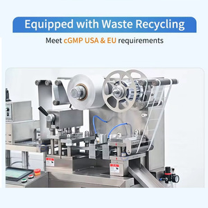 Full Automatic Blister Packing Machine Hot Sealing Pvc Blister Packaging Machine 304 Stainless Steel Blister Machine Packaging - Product Image 3