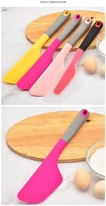 Spatule à beurre et couteau à pain intégrés en silicone pour la pâtisserie, spatule à gâteau – Outils de qualité supérieure pour la vente en gros - Product Image 4