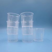 Standerd 28mm 1810 bouchon avec bouchon de mesure bouteille de médicament bouchon de sirop en plastique