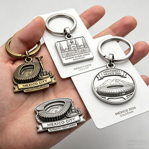 Portachiavi Personalizzato in Lega di Zinco 3D, Souvenir di Città Americane, Regalo di Viaggio, Portachiavi in Metallo Personalizzato alla Moda - Product Image 2