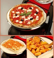 1600W 16 pouces maison comptoir Pizza pierre four Table Mini fours à Pizza ménage électrique Pizza Maker