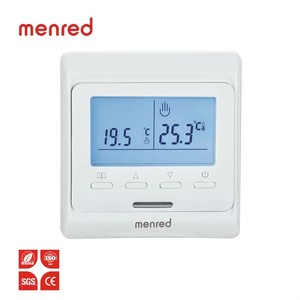 Thermostat numérique intelligent E51, grand écran tactile flexible pour utilisation hôtelière, certifié CE et RoHS, contrôleur de <span class=keywords><strong>chauffe</strong></span>-<span class=keywords><strong>eau</strong></span> - Product Image 1