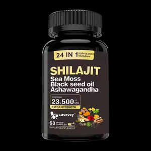 Grosir Pabrik Ashwagandha & minyak biji hitam kapsul Shilajit suplemen <span class=keywords><strong>Herbal</strong></span> lumut laut untuk Dewasa bukan untuk wanita hamil - Product Image 3