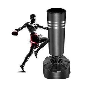 Amazon hot sale Kick Boxing Bag / Gym training Standing Punching Bag / Tumbler Inflatable box punch bag