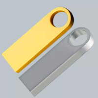 Mini clé Usb en métal, 16 go, 32 go, 64 go, 128 go, 2.0, vente en gros
