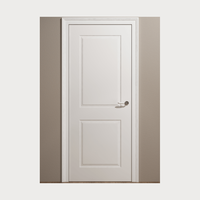 Portes intérieures en bois massif Ace pour la décoration de villas modernes, épaisseur personnalisée, garantie 5 ans, vente en gros depuis la Chine