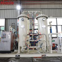 Générateur d'oxygène mobile compact monté sur châssis NUZHUO NEW GAS, conception compacte, générateur d'oxygène médical PSA, usine d'oxygène O2, 50 m3/h, CE ISO TUV