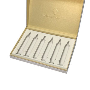 กล่องใส่น้ำมันหอมระเหยพร้อมโฟมด้านในกล่องฟอยล์สีทองขนาด30มล. ทำจากกระดาษแข็งแข็ง - Product Image 4