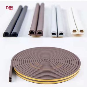 شرائط مطاطية فوم EPDM قابلة للتخصيص D P E I على شكل أختام مطاطية للباب ذاتية الالتصاق - Product Image 4