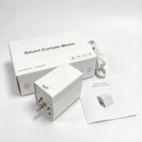 Moteur de rideau intelligent Tuya Mini 2.0Nm sans balais WiFi 433RF, silencieux, commande vocale Alexa, automatisation de la maison intelligente