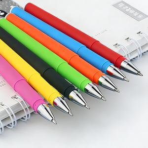 Stylo publicitaire personnalisable, pointe en plastique noire, cadeau promotionnel, usage général - Product Image 2