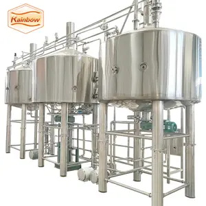 Attrezzatura per la produzione di birra artigianale in acciaio inossidabile Mash Tun 5000l in vendita