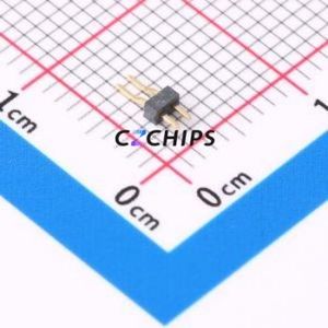 GPCD101-0202A003C1AA Pin Header SMD,P=1mm,Horizontal Mount Connector ( Pin Structure: 1x2P )( Pitch: 1mm )( Row Spacing: 1mm ) - Product Image 1