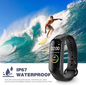 Reloj Inteligente <span class=keywords><strong>M4</strong></span> con Monitor de Ritmo Cardíaco, Sueño, Presión Arterial, Oxígeno en Sangre, Resistente al Agua, Banda Deportiva Inteligente para la Salud - Product Image 5