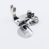Pied presseur de couture intégré et réglable SY-163B en acier argenté et plastique pour machine à coudre – Vente au détail