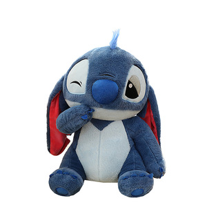 Peluche Carino con Cuore Blu/Rosa, Cuscino a Forma <span class=keywords><strong>di</strong></span> Coppia <span class=keywords><strong>Lilo</strong></span> <span class=keywords><strong>e</strong></span> <span class=keywords><strong>Stitch</strong></span>, Regalo <span class=keywords><strong>di</strong></span> San Valentino per Bambini <span class=keywords><strong>e</strong></span> Ragazze - Product Image 4