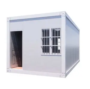 Edificio de oficina plano, contenedor modular para casa, contenedor de casa, fácil de instalar, venta directa de fábrica