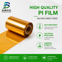 Film en polyimide (PI) – Isolation thermique haute température en polyoléfine, feuille dorée durable ignifuge (-260~+400°C) pour