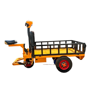 Carretilla elevadora de almacén de fábrica de gran venta, plataforma de carga plana eléctrica de alta calidad, carro de mano, camión de plataforma plana - Product Image 2