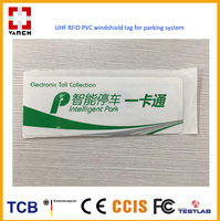 Vanch LA-90A UHF RFID longue portée en plastique étiquette volante 860-960MHz EPC Gen 2 contrôle d'accès vêtements papier Alien Higgs puce 96 bits