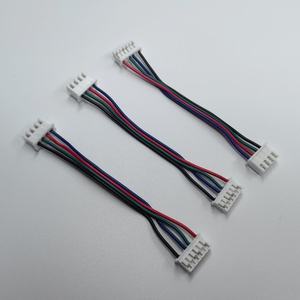 カスタムXH2.54/PH2.0錫メッキ銅PVCリボンケーブル 自動車＆コンピュータ用 2-6ピン 1.0-2.54mmピッチ 70mm/カスタム長さ - Product Image 3