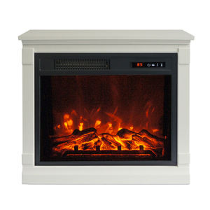 LONGHUA FLAME Kleiner Einbau-Elektrokamin (Mit Verkleidung) Weiß Schwarz Heizgerät Tragbar - Product Image 6