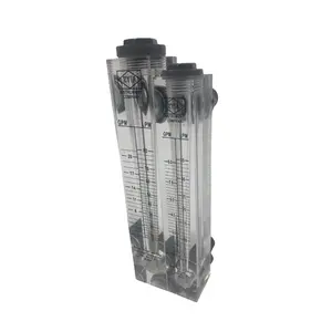 Trung Quốc Nhà sản xuất lzm 2-18lpm loạt Acrylic PVC nước lỏng Flow Meter Bảng điều chỉnh loại gas rotameter