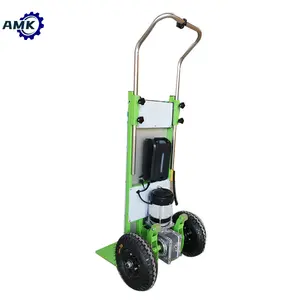 Các Tốt Nhất Bán Điện Nhôm Lithium Phanh 200 Kg Cầu Thang Leo Núi Tay Xe Tải Powered Cầu Thang Leo Núi Xe Đẩy