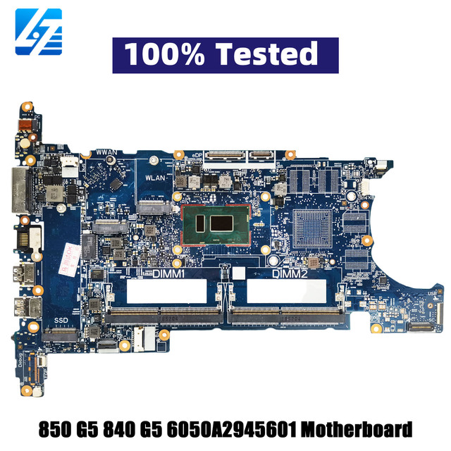 6050A2945601 for HP EliteBook 840 G5 850 G5 Laptop Motherboard L15516-601 L15517-601 With I5 I7 8th CPU 100% Fully Tested