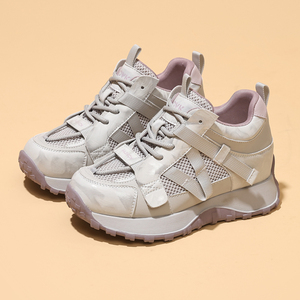 Baskets pour femmes Nouveautés Printemps 2026 Polyvalentes Sophistiquées Légèrement Luxueuses Style Wasp Waist Agan Chaussures Décontractées - Product Image 4