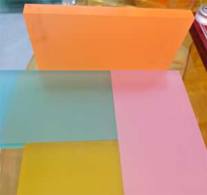 Tablero acrílico blanco <span class=keywords><strong>opaco</strong></span> blanco lechoso transparente 4x8 para paneles sanitarios lámina acrílica de vidrio - Product Image 3