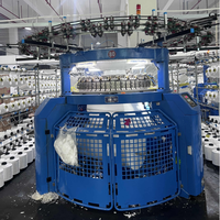 Machine à tricoter circulaire professionnelle BAOLONG en fausse fourrure jacquard, machine à tricoter circulaire en fausse fourrure de vison