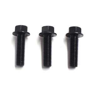 Flangia Integrale in Ottone/Acciaio al Carbonio Nera Resistente alla Corrosione M6 M8 <span class=keywords><strong>M10</strong></span> Anti-Allentamento Alta Coppia Standard ISO Direttamente dalla Fabbrica - Product Image 4