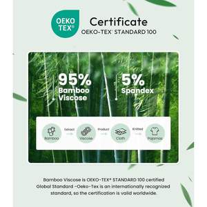 Ensemble de pyjama pour homme en viscose de bambou, haut à manches courtes et short, vêtements de détente doux, vêtements de nuit, coupe confortable et rafraîchissante - Product Image 6