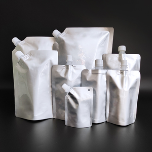 Tùy chỉnh thực phẩm lớp nhôm lá lỏng nước giải khát uống nước trái cây bao bì đứng lên Túi Túi - Product Image 1